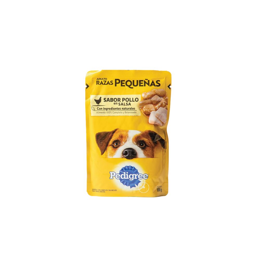 Pedigree Adulto Raza pequeña Sachet (Pollo) 100g