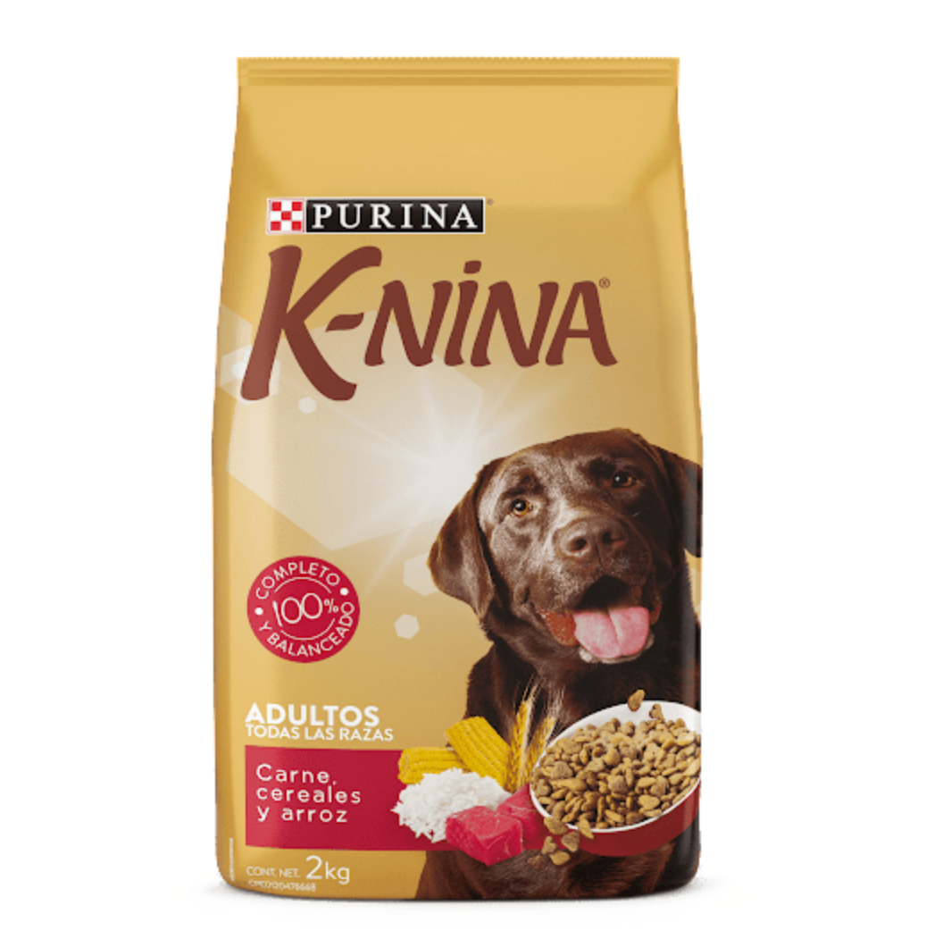 Purina K-Nina Adultos (Carne, cereales y arroz)