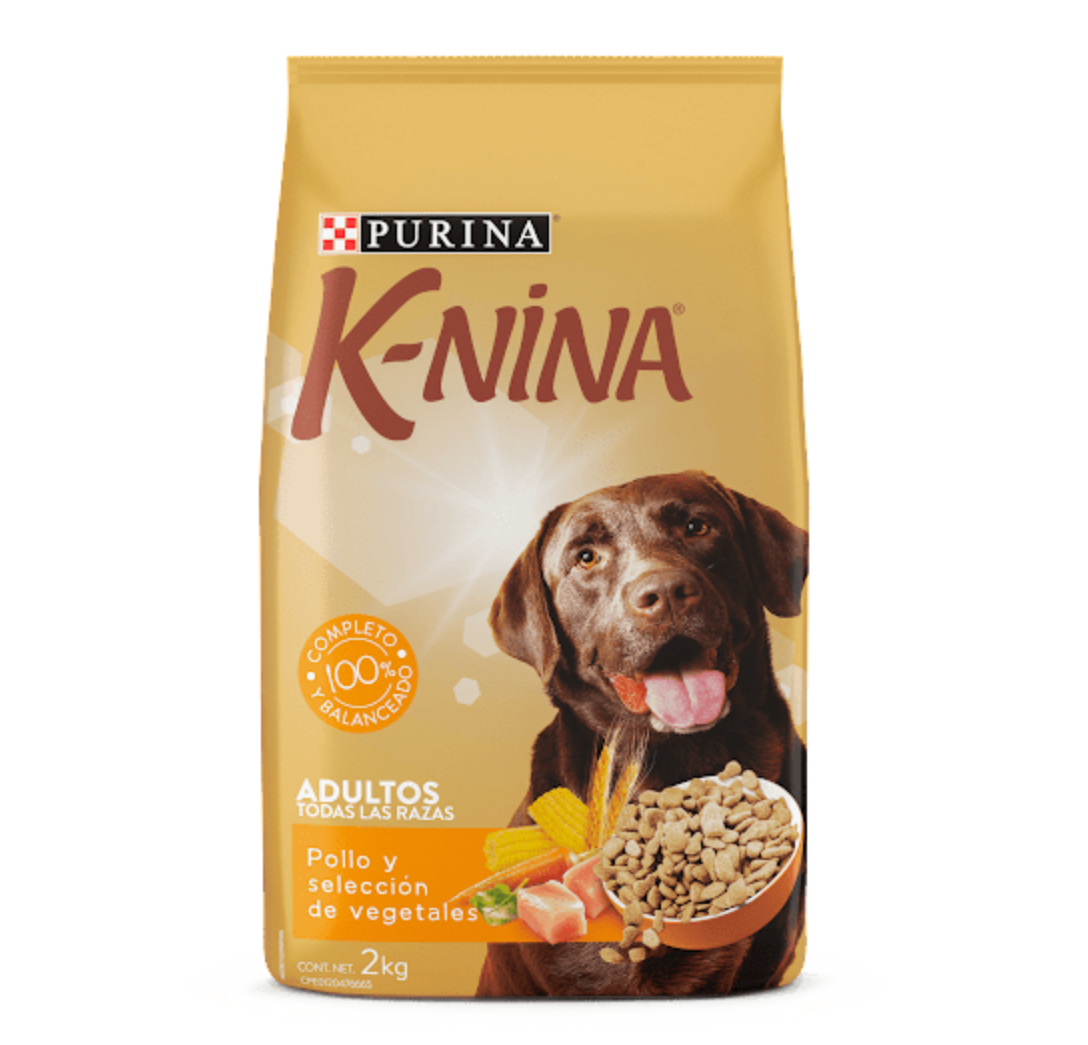 Purina K-Nina Adultos (Pollo y selección de vegetales)