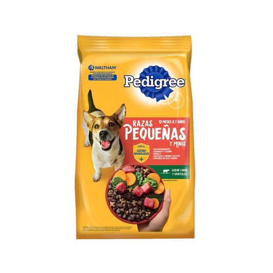 Pedigree Adulto Raza pequeña (Carne y vegetales) 1.5KG