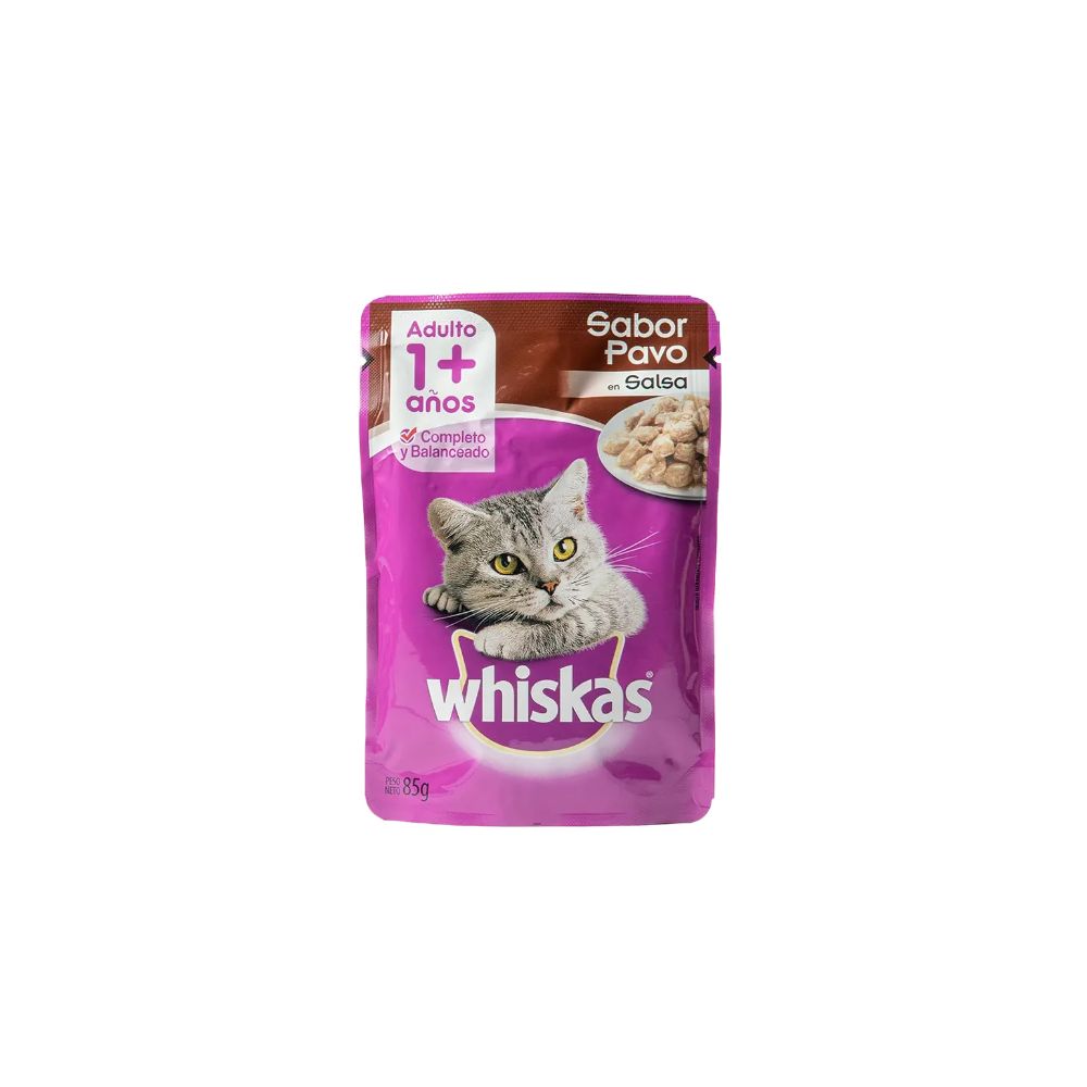 Whiskas Adulto Sachet (Pavo) 85g
