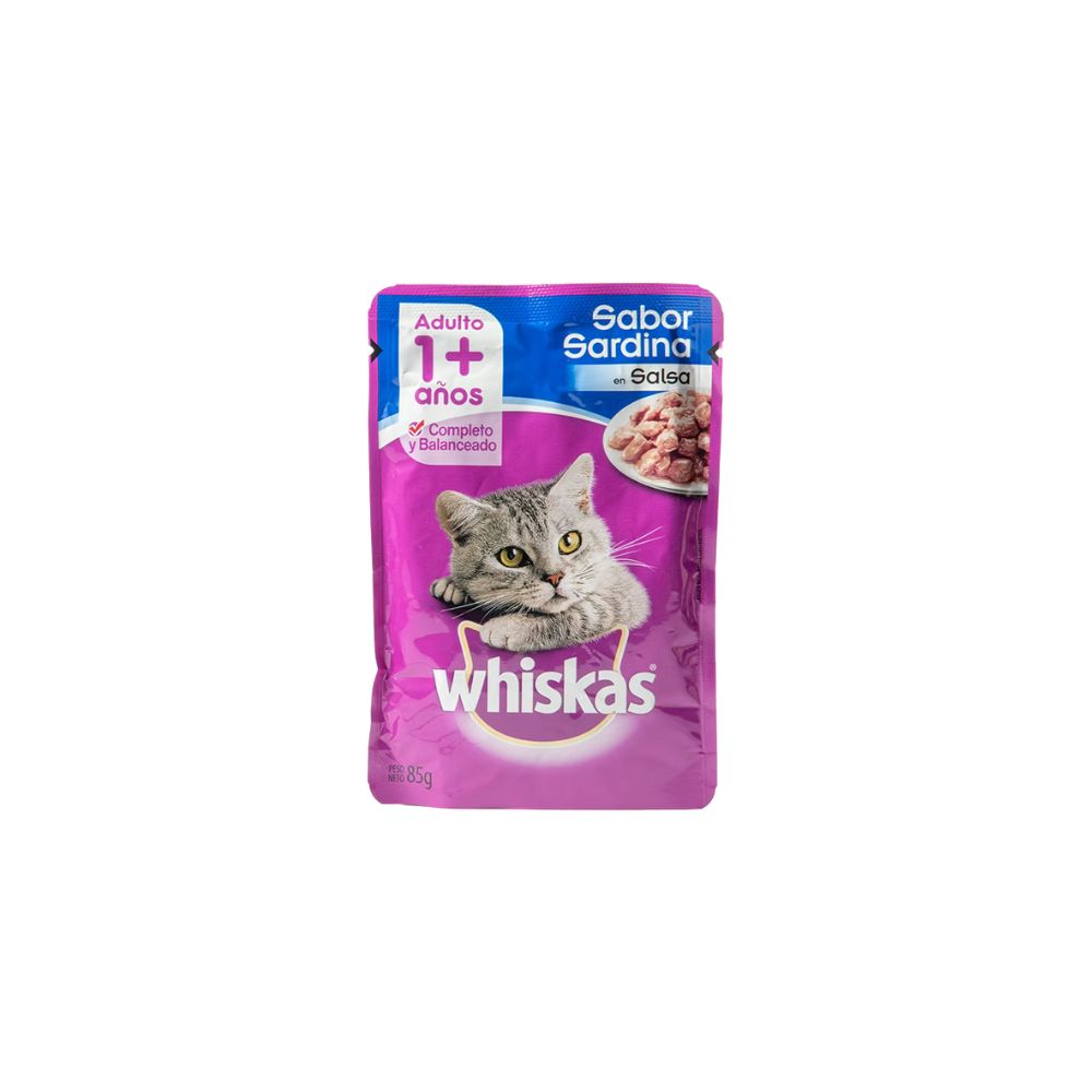 Whiskas Adulto Sachet (Sardina) 85g