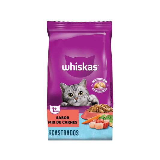 Whiskas Castrados (Mix de carnes) 1KG