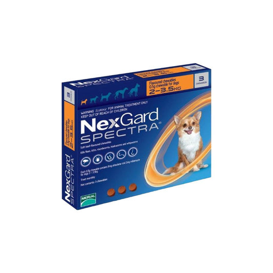 Nexgard Spectra XS (2-3.5KG)