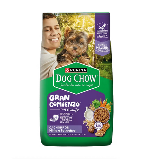 Purina Dog Chow Cachorros Gran Comienzo (Razas Mini) 2KG