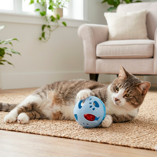 Pelota Interactiva para Gatos 10cm