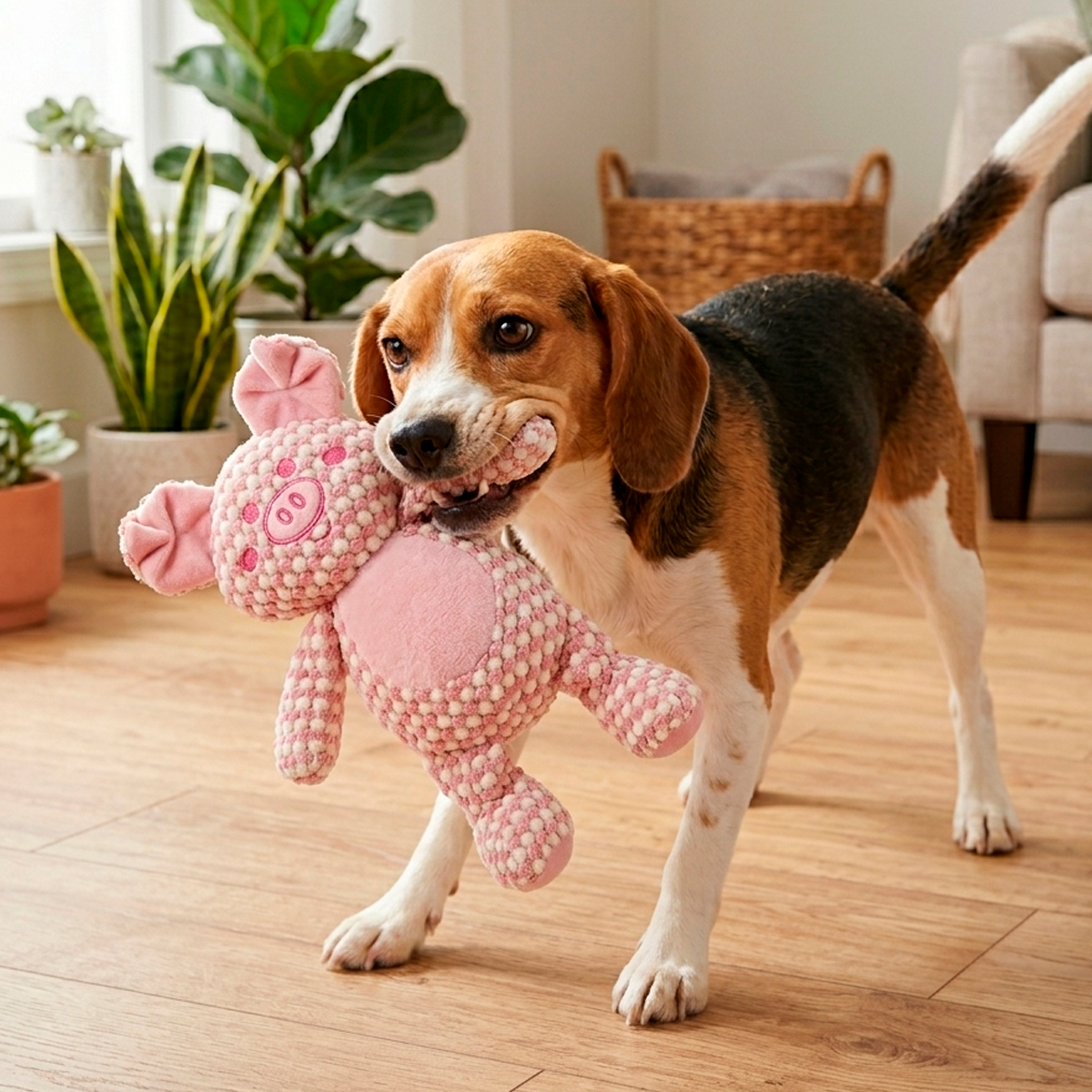 Cerdo de Peluche para Mascotas