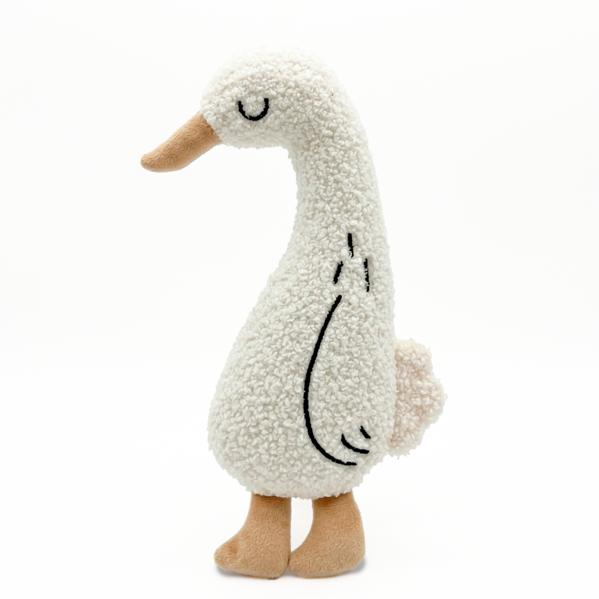 Peluche de Ganso Blanco (28 cm)