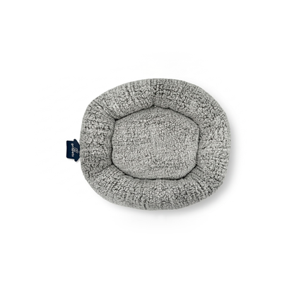 Cama Circular Gris para Mascotas