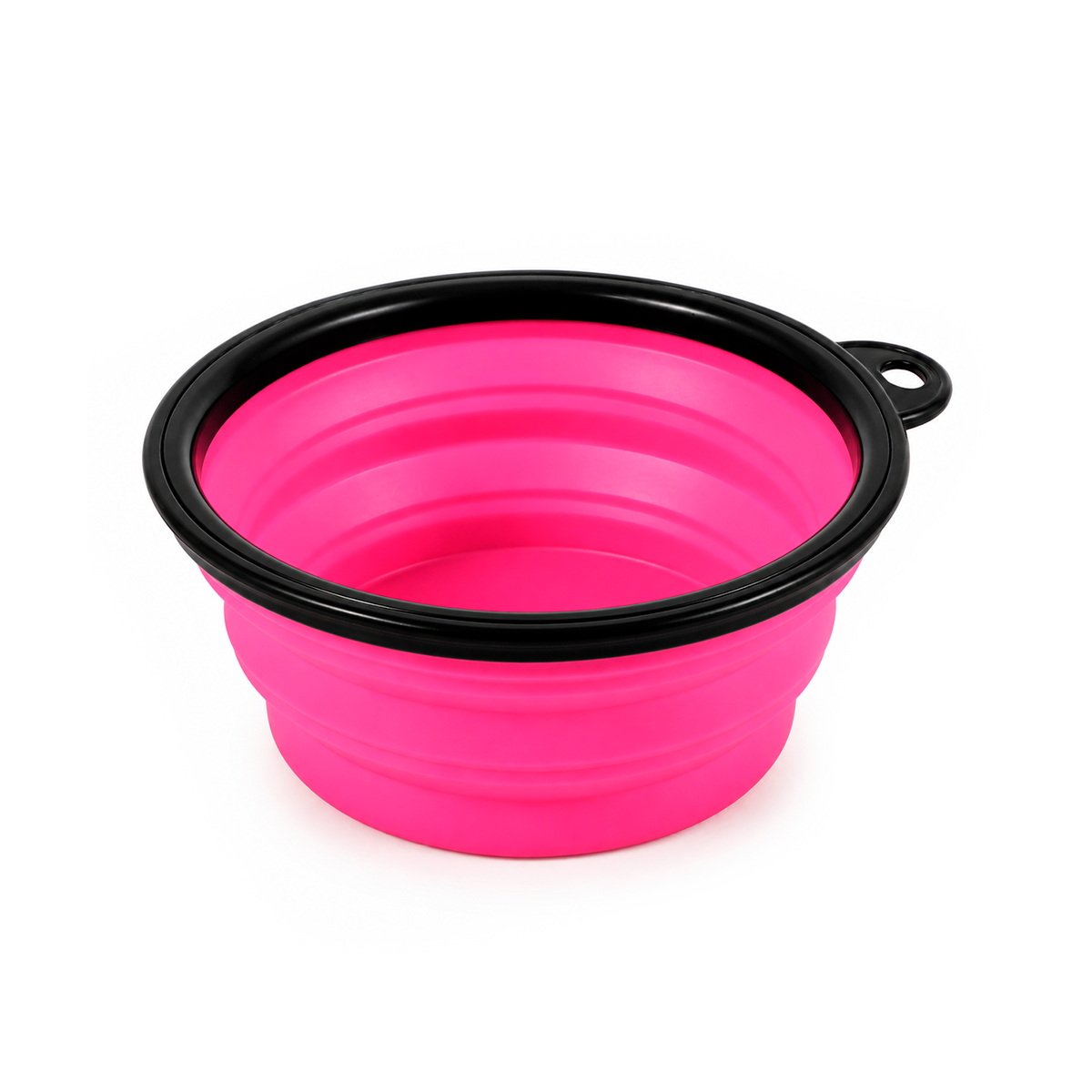 Plato Comedero/Bebedero de Silicona Plegable